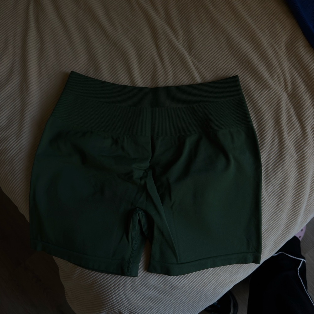 Aurora Green Workout Shorts
